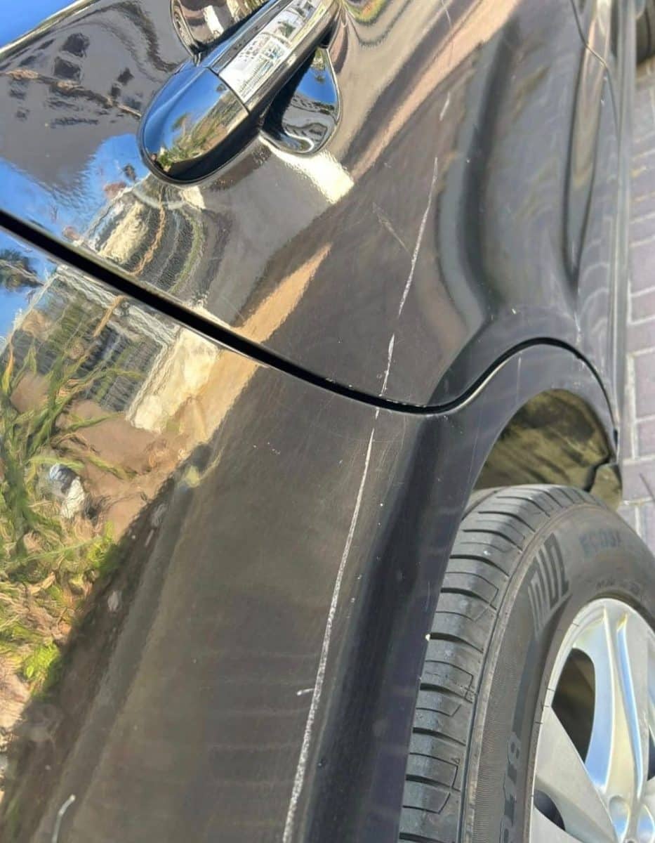 תיקון שריטות ברכב