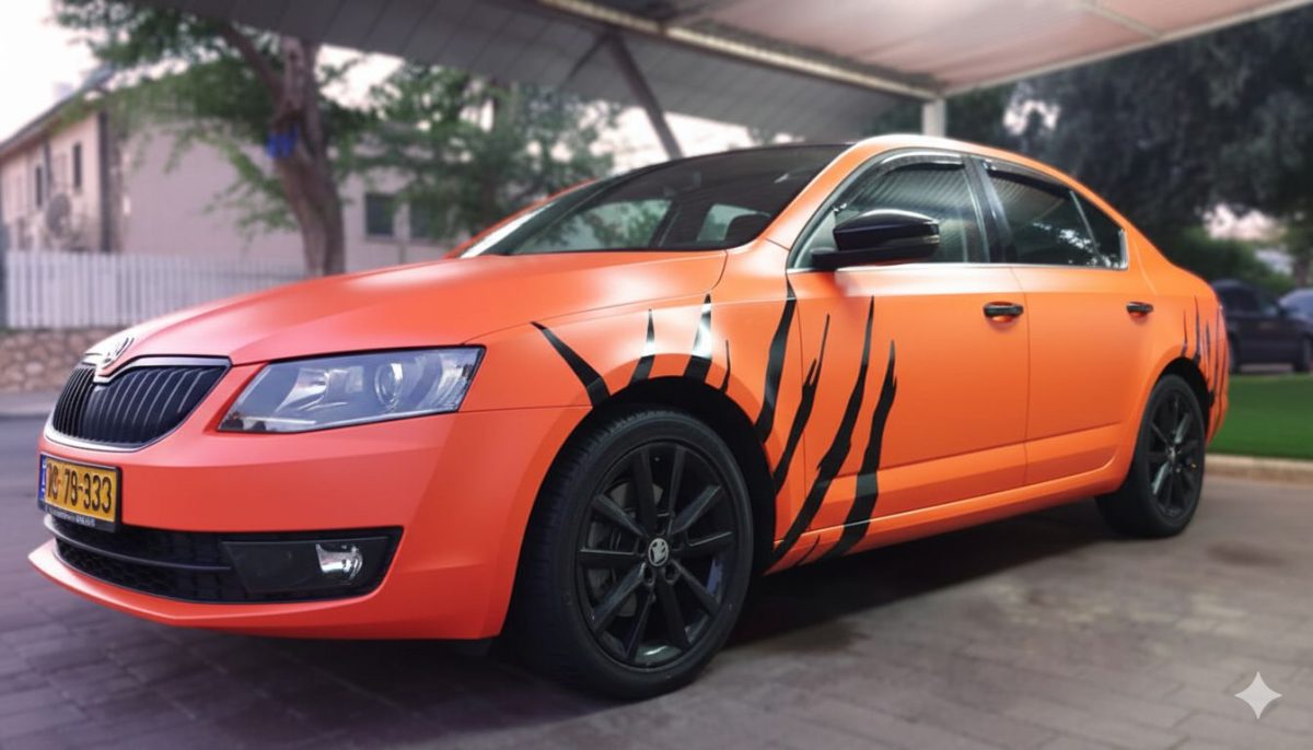 ציפוי ויניל לרכב