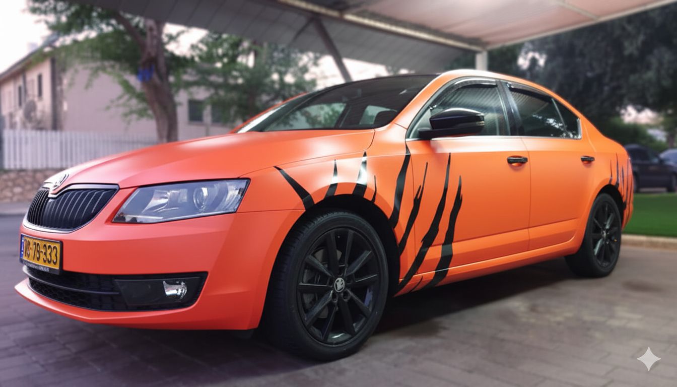 ציפוי ויניל לרכב